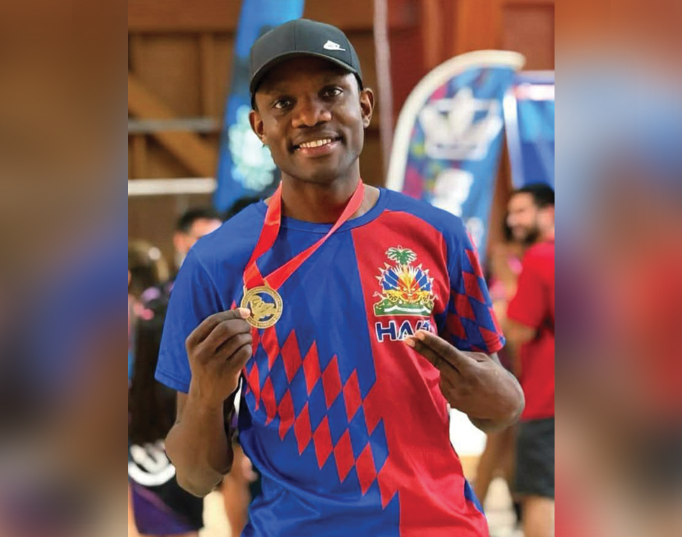 Gesny Pierre-Louis, fils de Wharf Jérémie, 8e mondial en patinage !